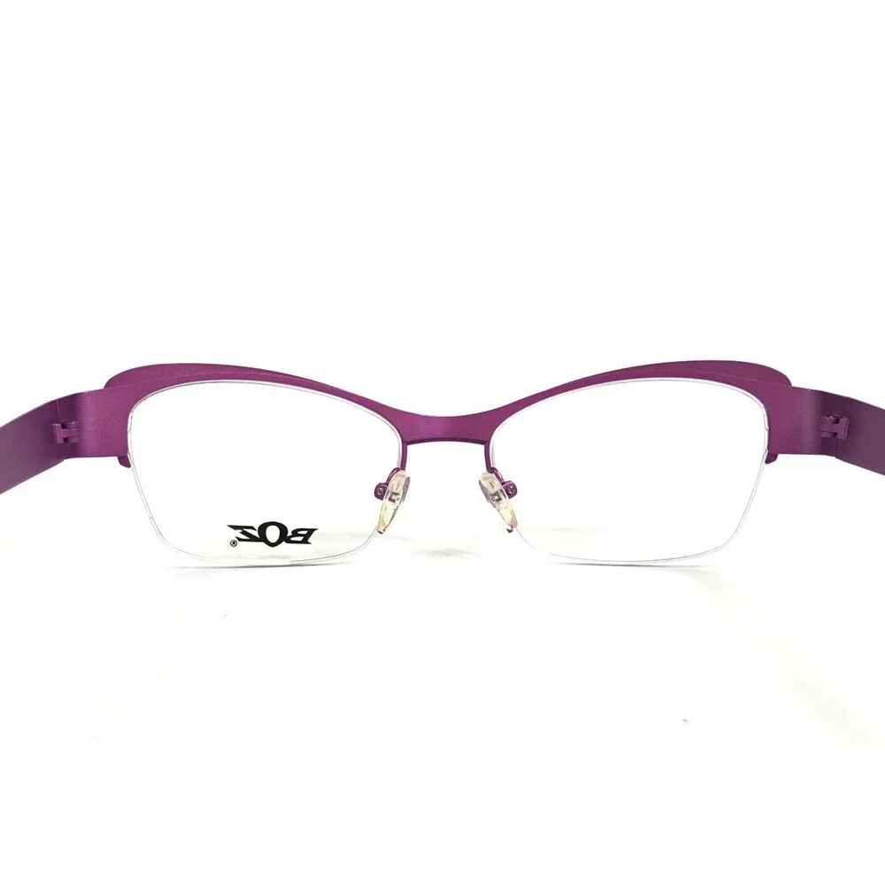 BOZ Eyeglasses Frames VENTURA 8482 Fuchsia Pink Purple Cat Eye 53-17-135